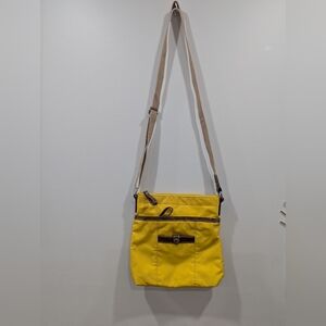 Nine West Yellow Crossbody Bag with Adjustable Strap